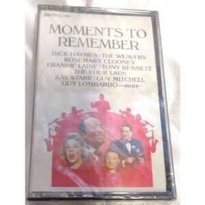 BUNDLE‎ ONLY Moments to Remember Oldies Cassette Tape New The Weavers Clooney